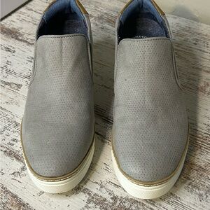 Dr. Scholl's Gray Slip-On Sneakers